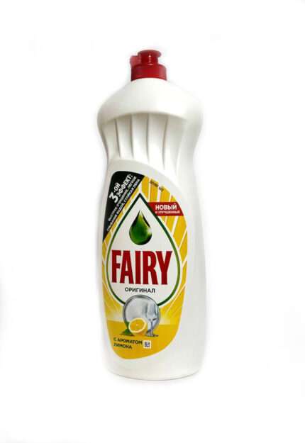 Fairy Original Lemon — ჭურჭლის სარეცხი სითხე (ლიმონის არომატით)750 მლ
