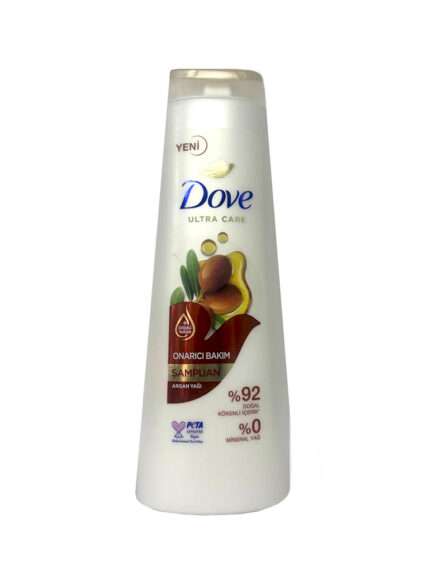 Dove Ultra Care აღმდგენი შამპუნი არგანის ზეთით, 400მლ