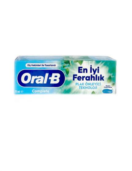Oral-B Complete კბილის პასტა ექსტრა პიტნის არომატით (75 მლ)