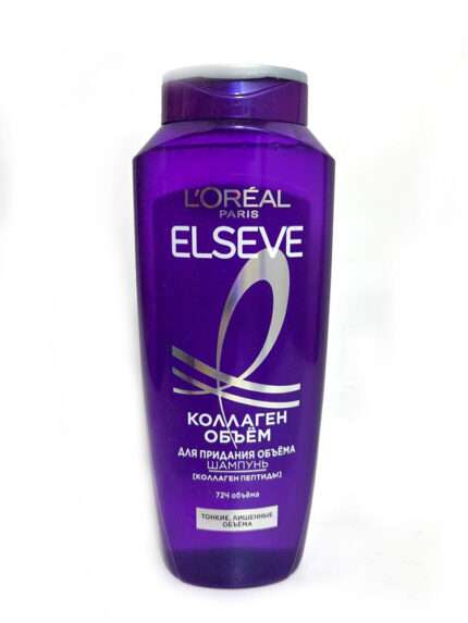 L'Oreal Paris Elseve-ის თმის შამპუნი "კოლაგენი და მოცულობა" 400 მლ