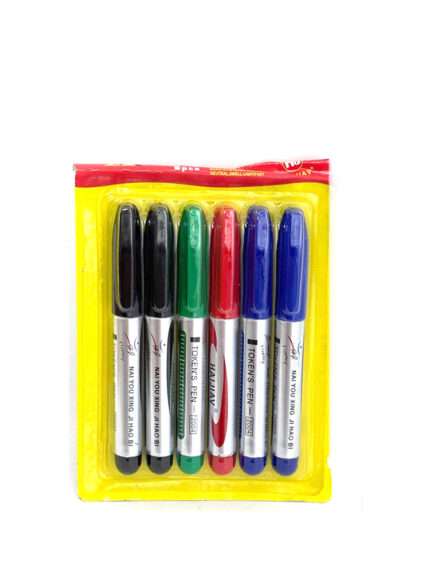 პერმანენტული მარკერების ნაკრები TOKEN'S PEN