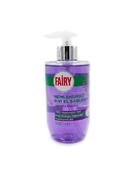 Fairy თხევადი საპონი ლავანდის არომატით (400 მლ)
