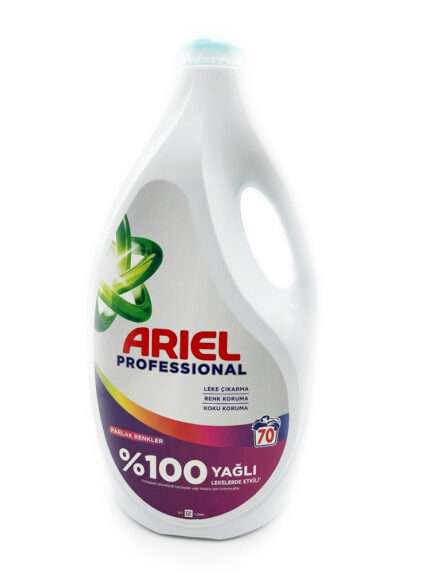 Ariel Professional თხევადი სარეცხი საშუალება Parlak Renkler (70 რეცხვისთვის)