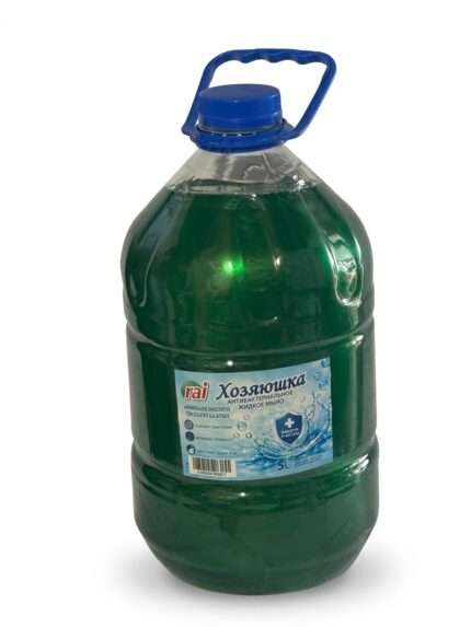 ანტიბაქტერიული თხევადი საპონი rai Хозяюшка (5L)